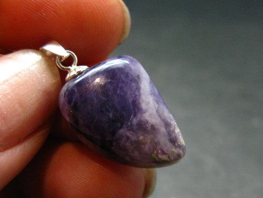 Tiffany Stone Opal Silver Pendant from USA - 1.0"