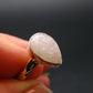 Natrolite Silver Ring From Russia - 2.33 Grams - Size 6.0