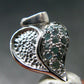 Genuine Alexandrite Gem Silver Pendant From Russia - 1.81 Grams - 0.35 TCW