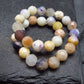 Tiffany Stone Violet Opal Genuine Bracelet ~ 7 Inches ~ 6mm Round Facetted Beads
