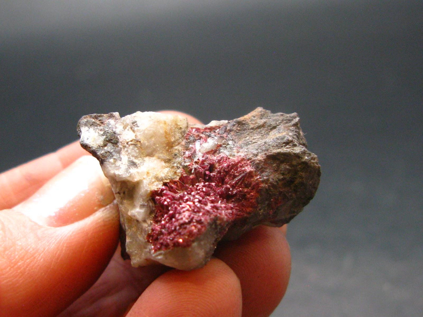 Fine Erythrite Cluster From Morocco - 1.3" - 16.48 Grams