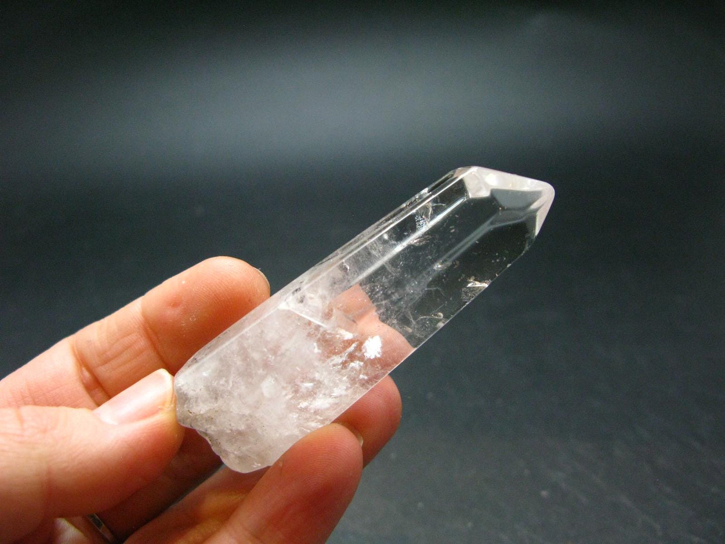 Nice Polished Tibetan Black Quartz Crystal from Tibet - 2.5" - 27.82 Grams