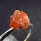 Raw Sunstone 925 Silver Ring From Tanzania - 1.79 Grams - Size 8.25