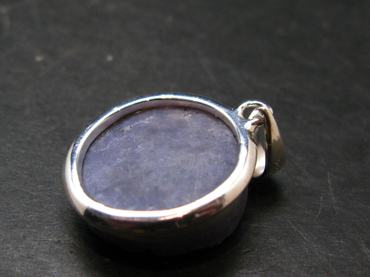 Purple Grape Agate Cluster Silver Pendant From Indonesia - 1.4" - 10.0 Grams