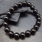Elite Noble Shungite Genuine Bracelet ~ 7 Inches ~ 10mm Round Beads