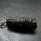 Rare Prophecy Stone Limonite after Pyrite Silver Pendant From Egypt - 1.2" - 5.50 Grams