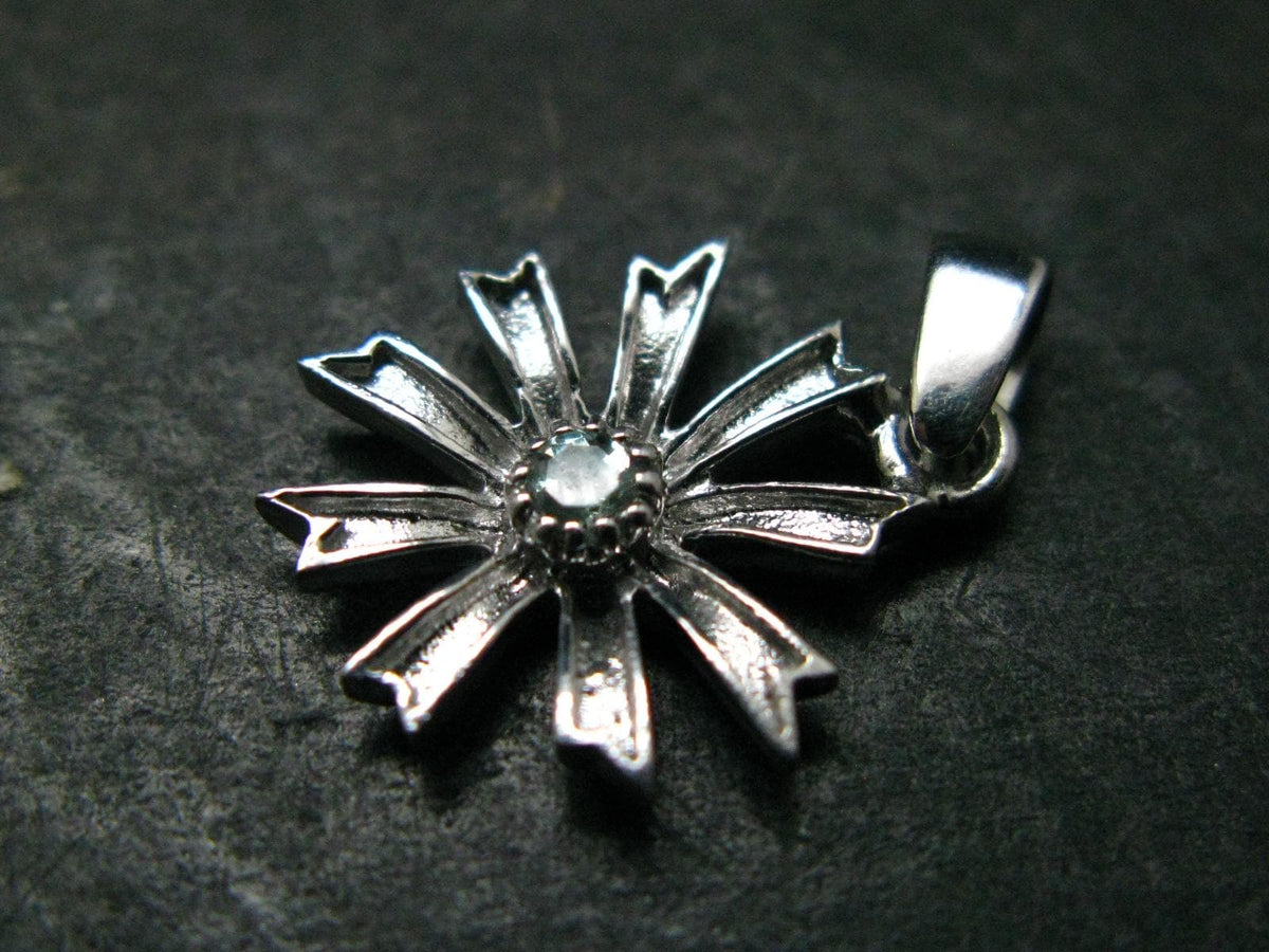Genuine Alexandrite Gem Silver Pendant From Russia - 1.22 Grams - 0.12 TCW