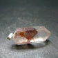 Phantom Hematite in Quartz Crystal Pendant From India - 1.4" - 6.14 Grams