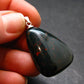 Bloodstone Silver Pendant From India - 1.4" - 7.81 Grams