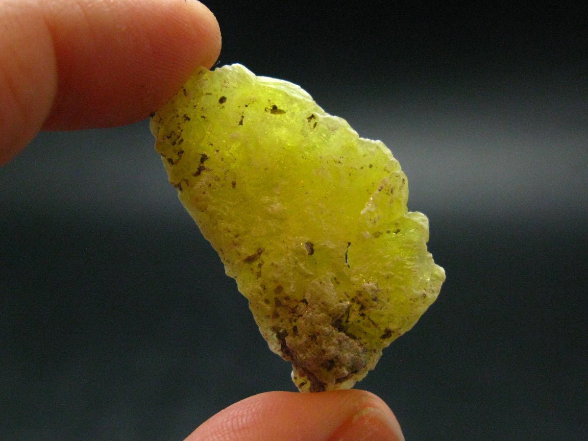 Rare Yellow Brucite Crystal From Pakistan - 1.4"