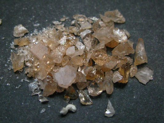 Lot of Hessonite Garnet Crystals and Offcuts From Canada - 15.21 Carats