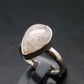 Natrolite Silver Ring From Russia - 2.33 Grams - Size 6