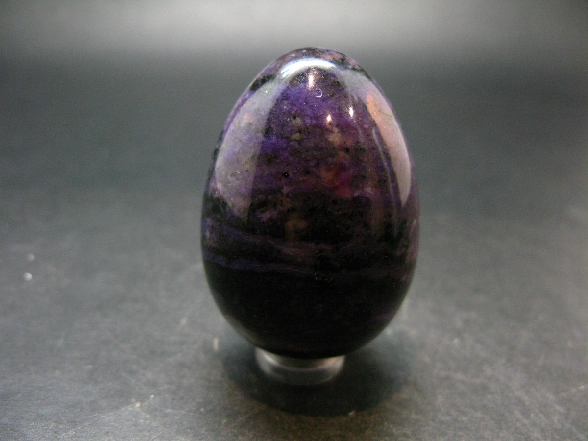 Nice Charoite Egg from Russia - 84.62 Grams - 2.0"