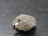 Gray Herderite Silver Pendant from Africa - 1.0" - 5.44 Grams