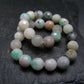 Emerald Genuine Bracelet ~ 7 Inches ~ 7mm Round Facetted Beads