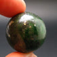 Gem Tsavorite Garnet Sphere Ball From Tanzania - 26.73 Grams - 0.9"