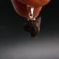 Rare Painite Crystal Silver Pendant From Myanmar - 0.7" - 3.65 Carats