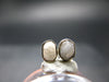 Very Rare White Cryolite 925 Silver Stud Earrings from Greenland - 0.6" - 1.18 Grams