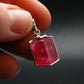 Rhodochrosite Sterling Silver Pendant From Alma Colorado - 1.0" - 4.58 Grams