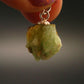 Very Rare Phosphophyllite Silver Pendant From Bolivia - 0.7" - 1.93 Grams
