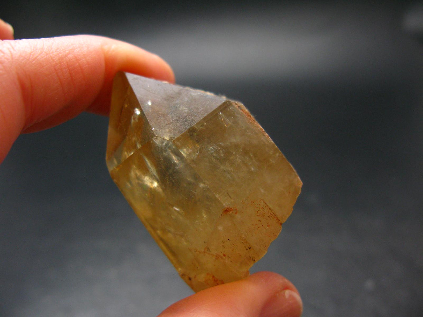 Natural Unheated Citrine Crystal from Congo - 55.49 Grams