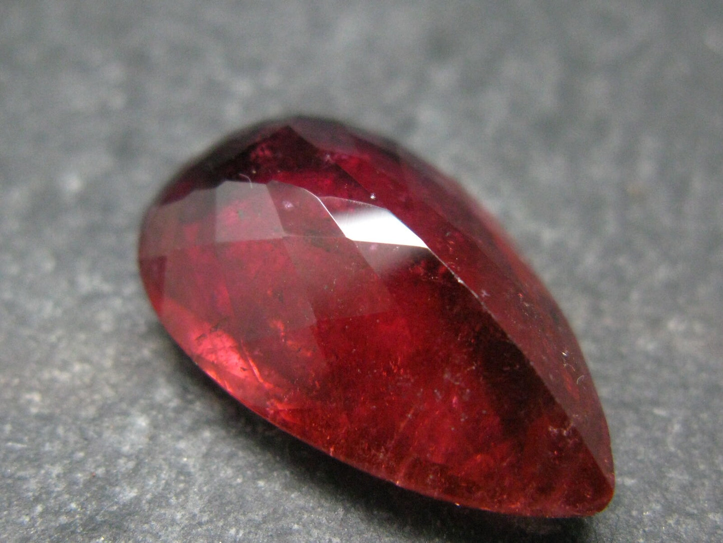 Pink Tourmaline Cut Stone Gem From Brazil - 18.26 Carats - 24x14mm