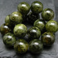 AAA Grade Grossular Green Garnet Genuine Bracelet ~ 7 Inches ~ 12mm Round Beads