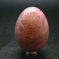 Rhodochrosite Egg from Argentina - 2.2" - 180 Grams