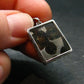 Brahin Meteorite Slice With Olivine Pallasite Pendant from Belarus - 1.0" - 2.63 Grams