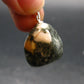 Rare Stonehenge Bluestone SS Pendant From Wales UK - 1.1" - 10.72 Grams
