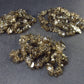 Lot of 3 Natural Tumbled Beads Smoky Quartz Necklaces from Brazil - 18"