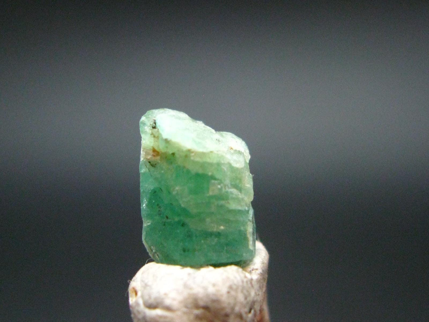 Emerald Beryl Crystal From Colombia - 0.3" - 3.90 Carats