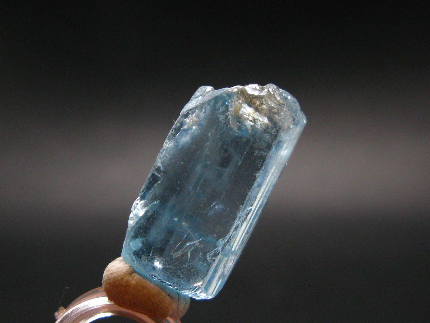 Natural Blue Topaz Crystal From Russia - 1.0" - 46.45 Carats