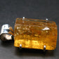 Imperial Topaz Crystal Pendant From Brazil - 1.4" - 18.31 Grams