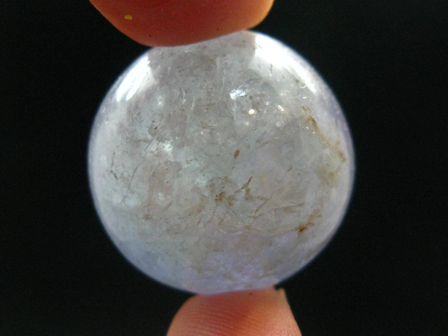 Rare Lilac Herderite Ball Sphere from Africa - 1.0" - 27.07 Grams