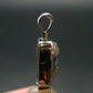Phenakite Phenacite Crystal Silver Pendant From Russia - 0.7" - 1.29 Grams