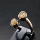 Rare Agni Gold Danburite Silver Ring From Tanzania - 1.86 Grams - size 5