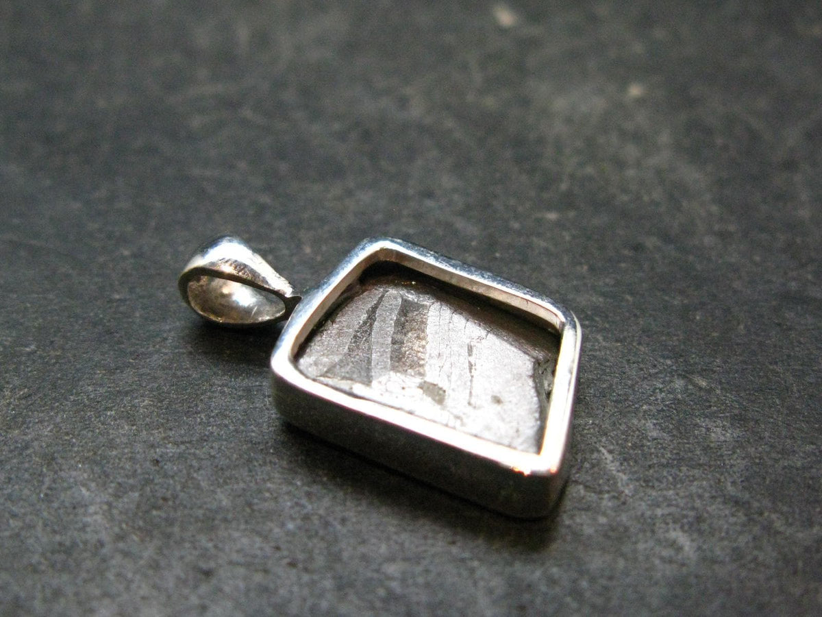 Muonionalusta Meteorite Pendant from Sweden - 0.8" - 2.62 Grams
