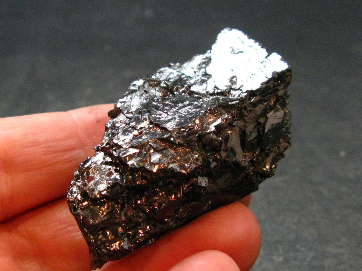 Elite Shungite Raw Piece from Russia - 1.7" - 16.72 Grams