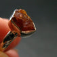 Pezzottaite Crystal Silver Ring From Madagascar - Size 6 - 1.90 Grams