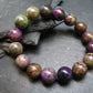 Atlantasite (Stichtite & Serpentine) Genuine Bracelet ~ 7 Inches ~ 12mm Round Beads