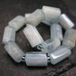 Aquamarine Genuine Bracelet ~ 7 Inches ~ 12mm Tumbled Beads