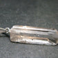 Nice Terminated Danburite Crystal Silver Pendant from Russia - 1.2" - 1.75 Grams