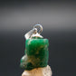 Emerald Beryl Silver Pendant from Afghanistan - 0.7" - 1.0 Grams