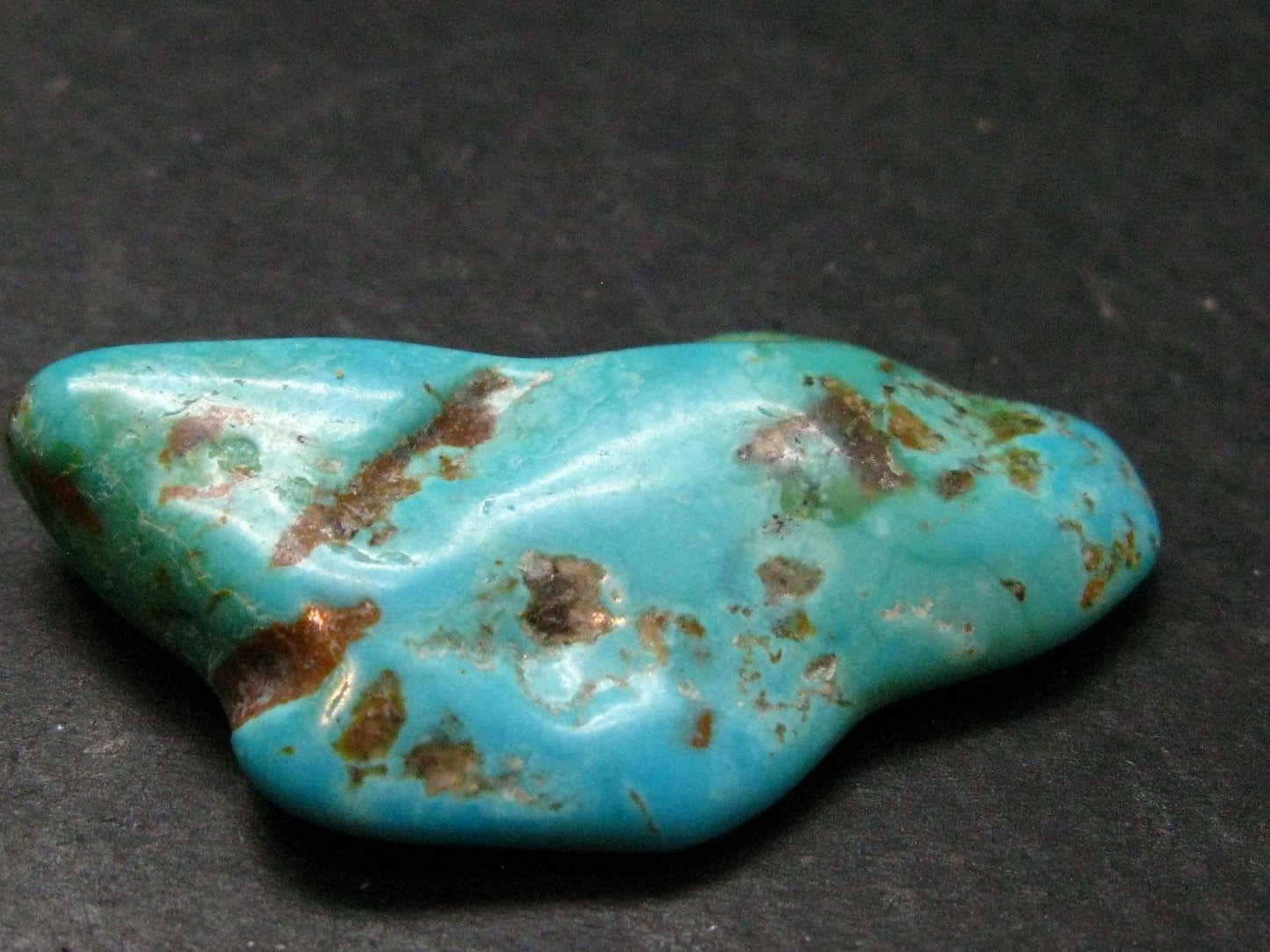 Genuine Polished Turquoise from Arizona, USA - 1.9" - 12.76 Grams