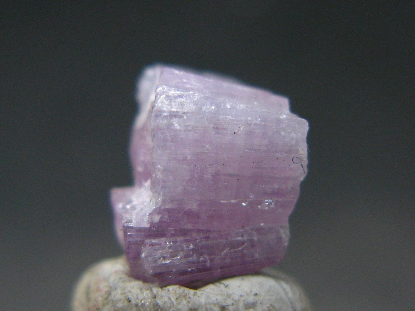 Tanzanite Gem Untreated Pink Crystal From Tanzania - 3.32 Carats - 0.4"