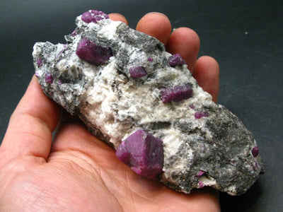 Ruby Cluster on Matrix From Russia - 5.4" - 407 Grams