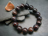 Bustamite Genuine Bracelet ~ 7.5 Inches ~ 15mm Round Beads