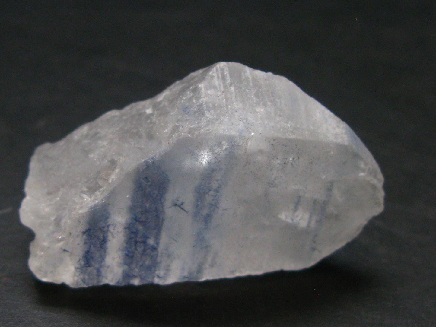 Dumortierite In Quartz Crystal From Brazil - 1.6" - 17.27 Grams