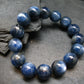 Blue Kyanite Genuine Bracelet ~ 7 Inches ~ 14mm Round Beads